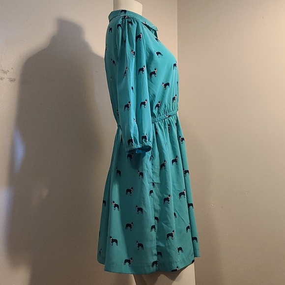 E hanger M Boston terrier shirt dress - Picture 2 of 8